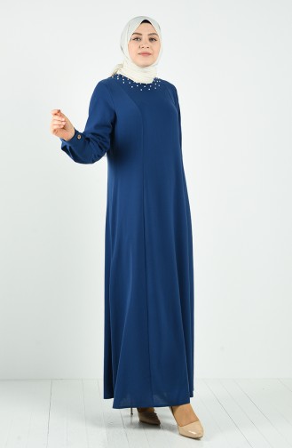 Indigo Hijab Kleider 1203-05