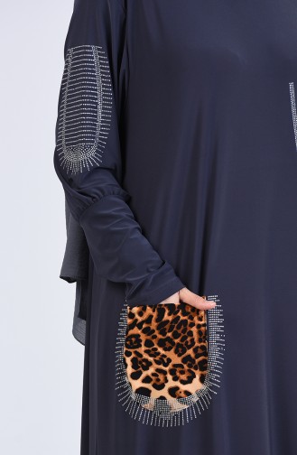 Robe Hijab Antracite 1015-04