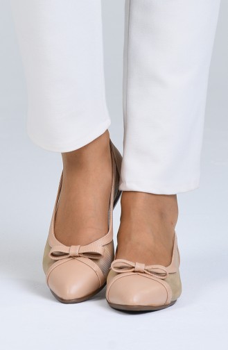 Skin Color Women`s Flats 0211-05