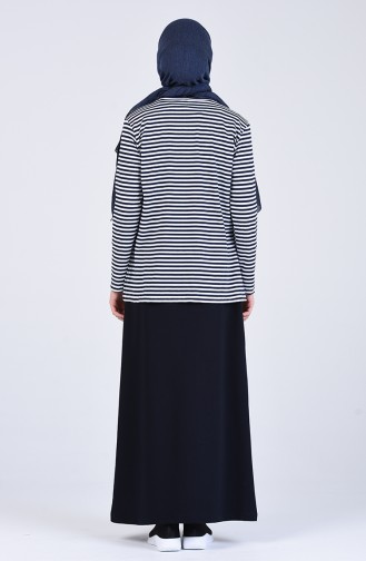 Navy Blue Skirt 0151-02