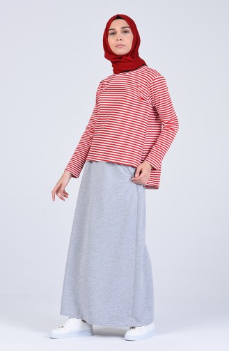 Gray Skirt 0151-07
