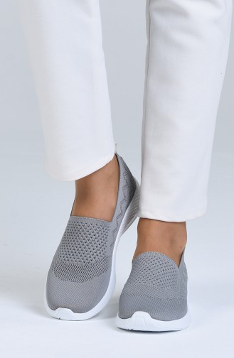Gray Casual Shoes 0355-04