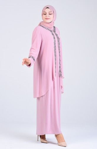 Puder Hijab-Abendkleider 1264-02