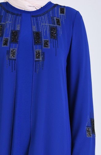 Habillé Hijab Blue roi 1269-02