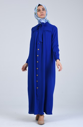 Robe Hijab Blue roi 5671-02