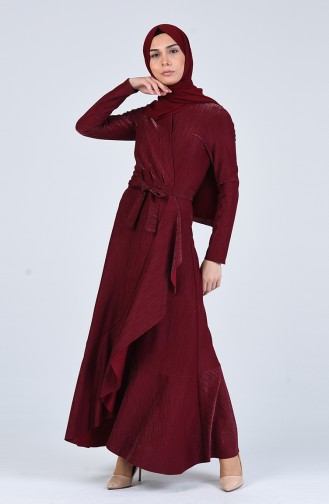 Robe Hijab Bordeaux 5116-04