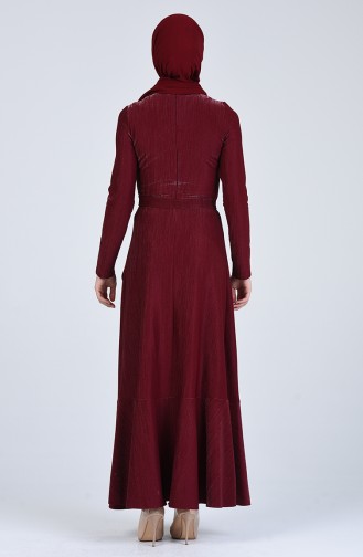 Robe Hijab Bordeaux 5116-04