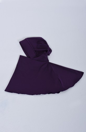 Lila Hijab Badeanzug 8151-02