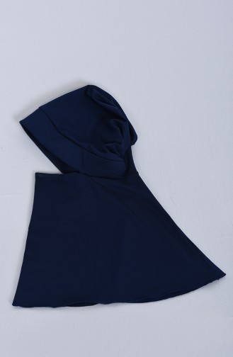 Dunkelblau Hijab Badeanzug 8151-03