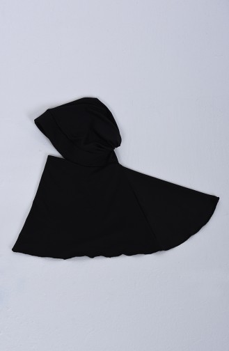 Black Modest Swimwear 8206-01