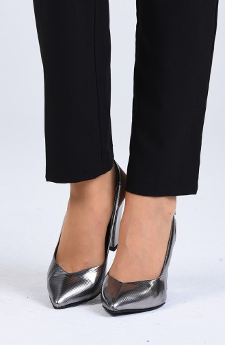 Platinum High-Heel Shoes 0123-01