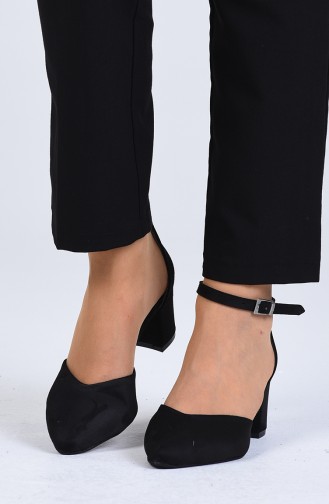 Chaussures a Talons Noir 0612-01