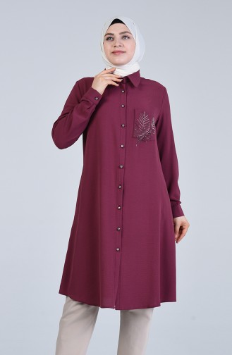 Dark Dusty Rose Tuniek 1212-03