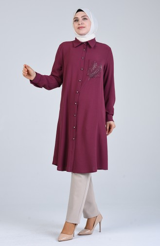 Dark Dusty Rose Tuniek 1212-03