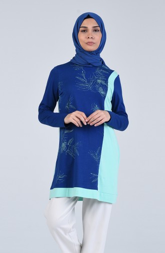 Navy Blue Tuniek 1630-01