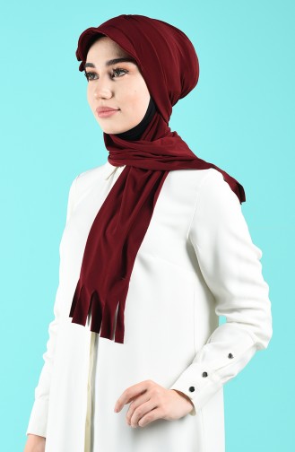 Claret red Sport Scarf 7019-10