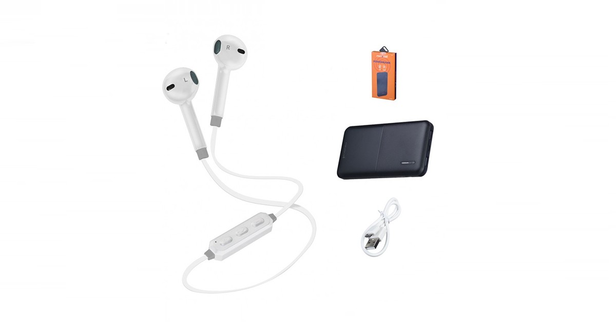 microcell mp 10003 powerbank kulaklik