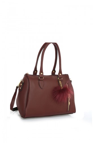 Claret red Shoulder Bag 41Z-03