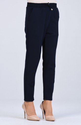 Pantalon Bleu Marine 4088-11