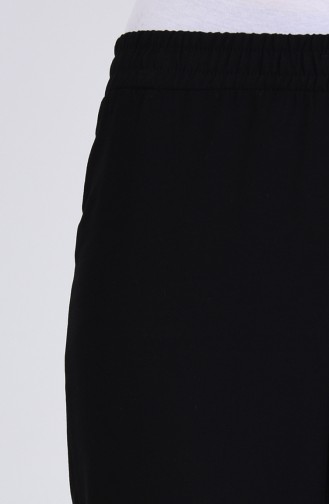 Elastic waist Trousers 4125pnt-02 Black 4125PNT-02