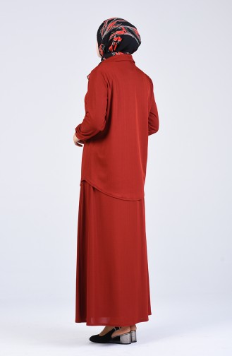 Brick Red Suit 1282-01