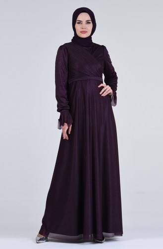 Habillé Hijab Plum 1009-06