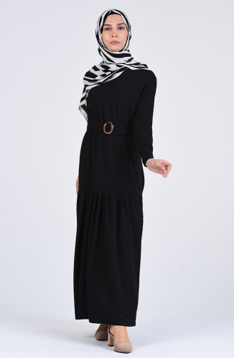 Schwarz Hijab Kleider 2003-01
