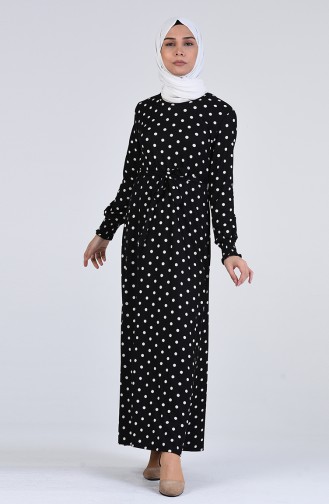 Robe Hijab Noir 1022-01