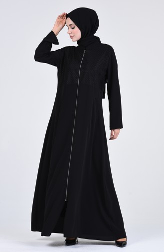 Black Abaya 1087-01