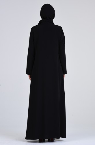 Black Abaya 1087-01