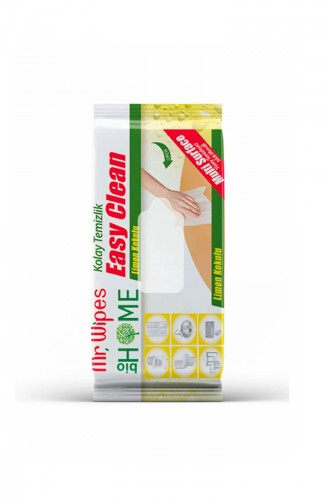 Mr Wıpes Easy Clean Temizleme Mendili Limon Kokulu 40 Adet 1205004