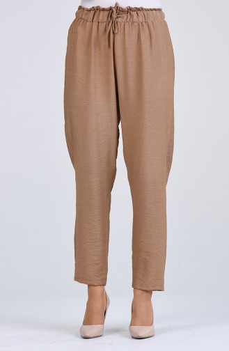 Elastic waist Pants 2055-04 Camel 2055-04