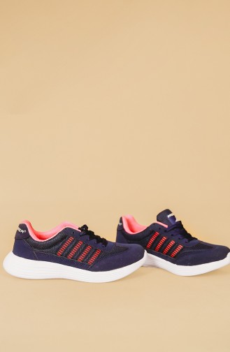 Navy Blue Sneakers 03