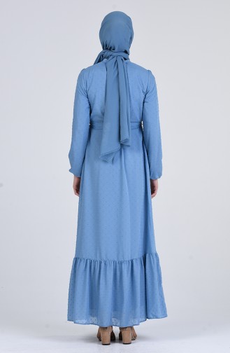 Robe Hijab Indigo 7664-04