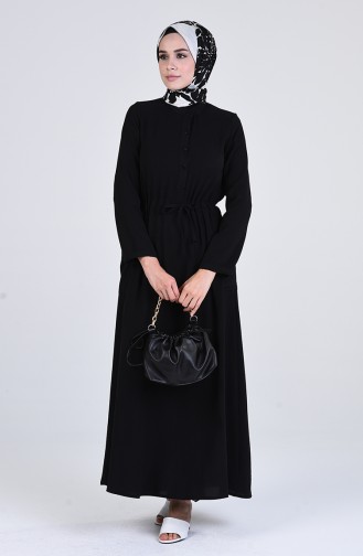 Robe Hijab Noir 7684-03