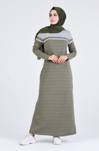 فستان كاكي 2600-03