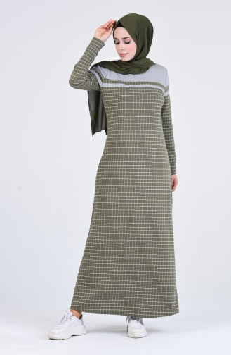 فستان كاكي 2600-03