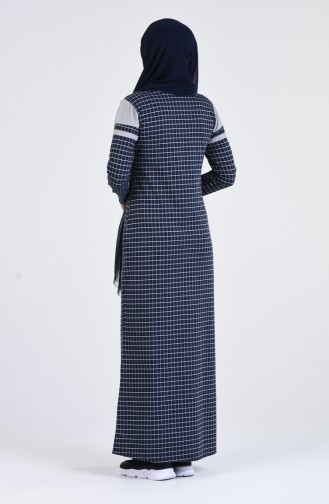 Robe Hijab Bleu Marine 2600-05