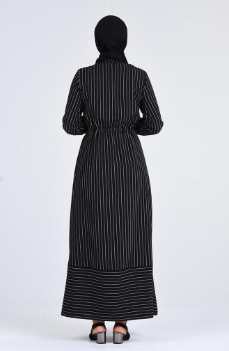 Robe Hijab Noir 3096-03
