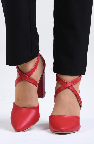 Red High Heels 1102-13