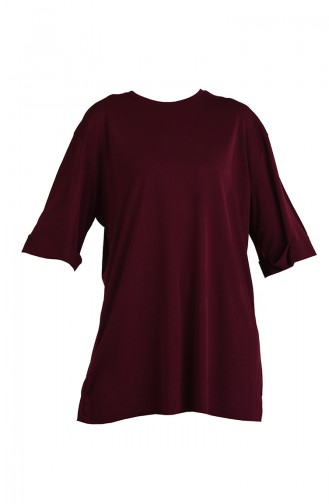 Weinrot T-Shirt 8136-03