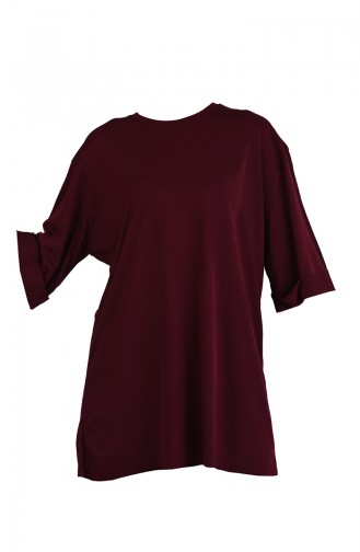 Salaş Tshirt 8136-03 Bordo