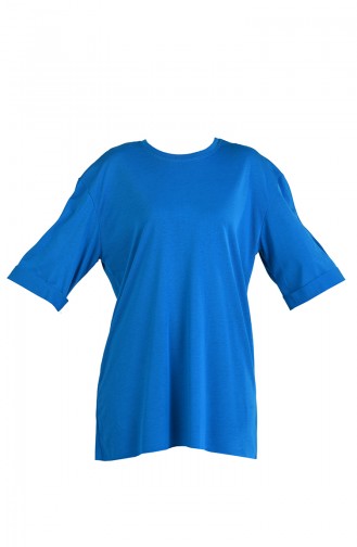 T-Shirt Bleu 8136-04
