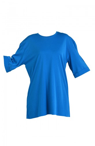 Blau T-Shirt 8136-04