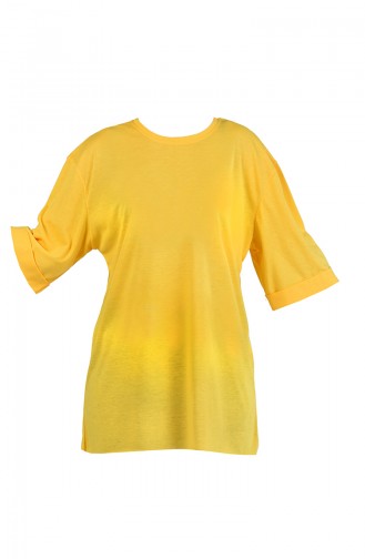 Salaş Tshirt 8136-09 Sarı