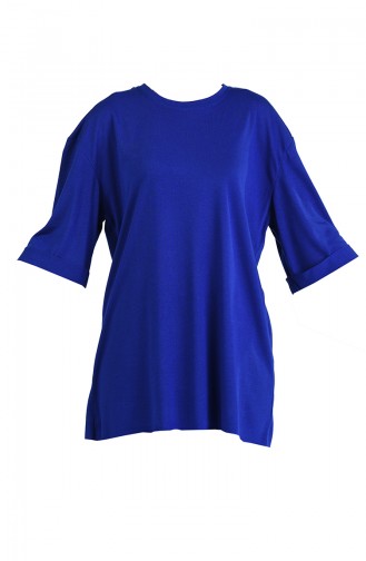 Saks-Blau T-Shirt 8136-10
