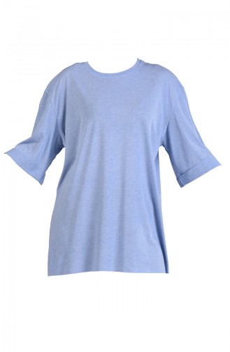 Eisblau T-Shirt 8136-11