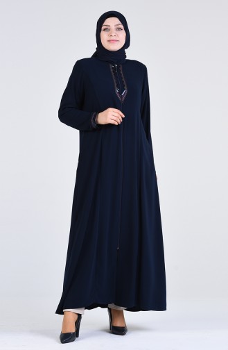 Abayas Bleu Marine 5001-03