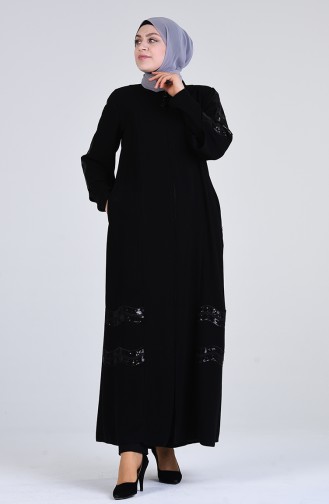 Black Abaya 5008-01