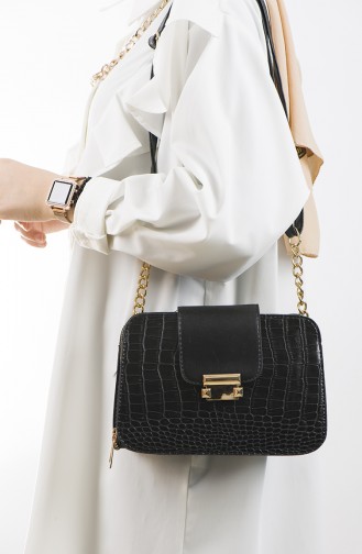 Black Shoulder Bags 24-03